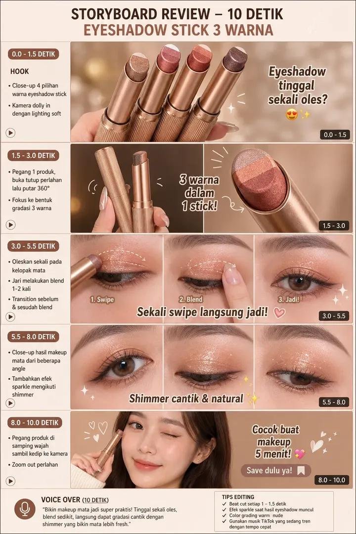 Rose-Gold Luxury Eyeshadow Commercial