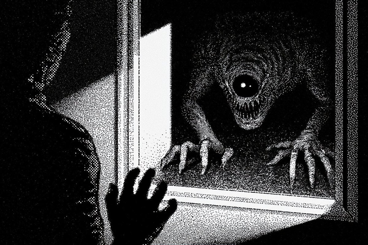 Macabre Halftone Contrast - alternate