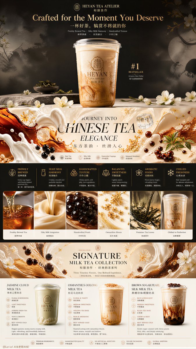 Create an ultra-premium Amazon bestseller homepage style ...