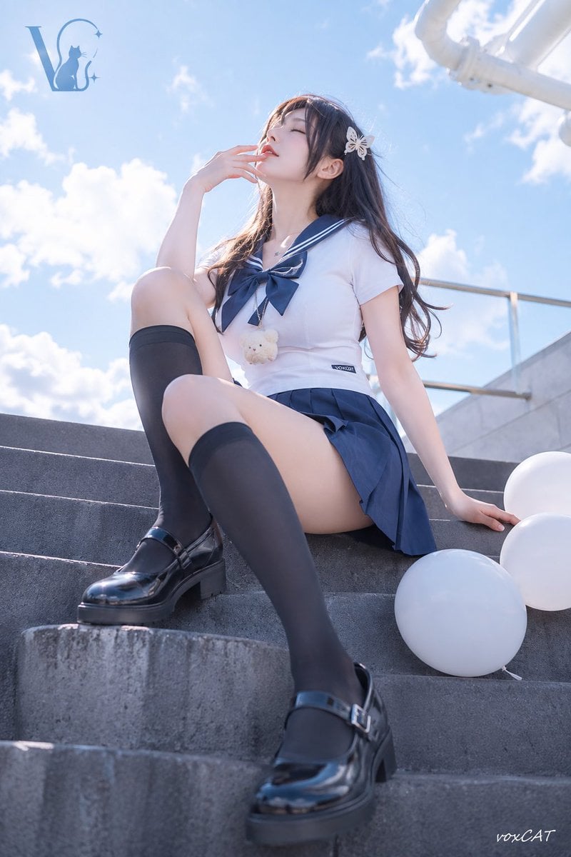 Summer Breeze Sailor Aesthetic Portrait - alternate