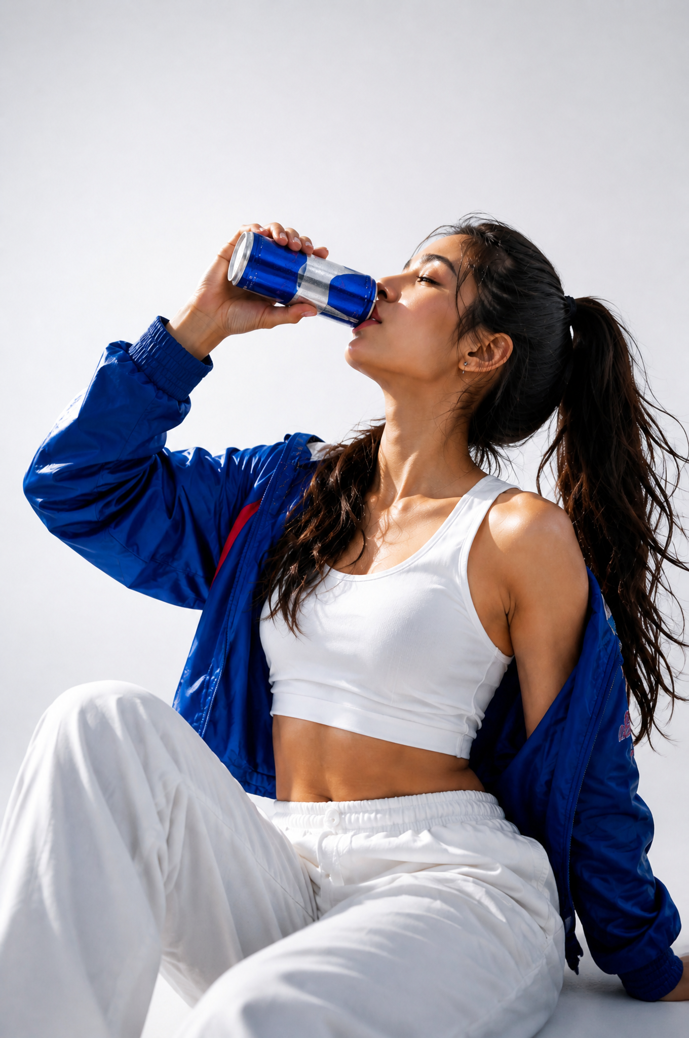 Energetic Beverage Editorial Portrait
