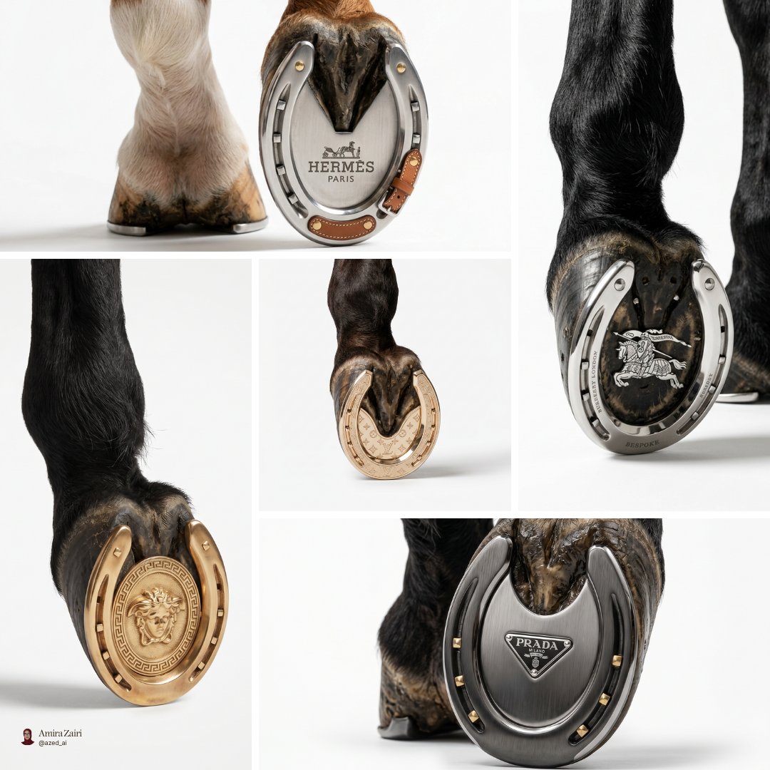 Luxury Bespoke Equestrian Horseshoe Editorial