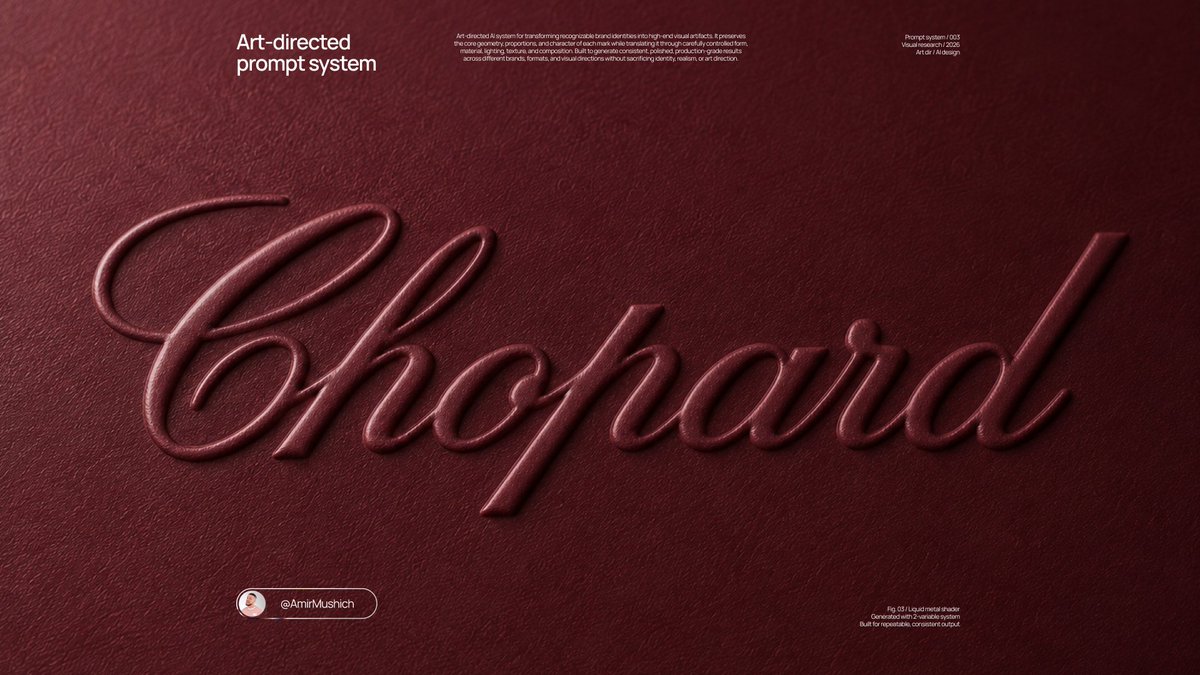 Luxury Blind Embossed Brand Identity Macro