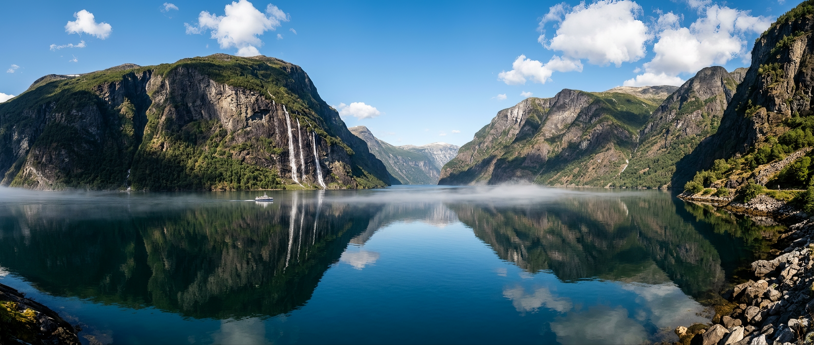 Majestic Mirror Fjord Reflection