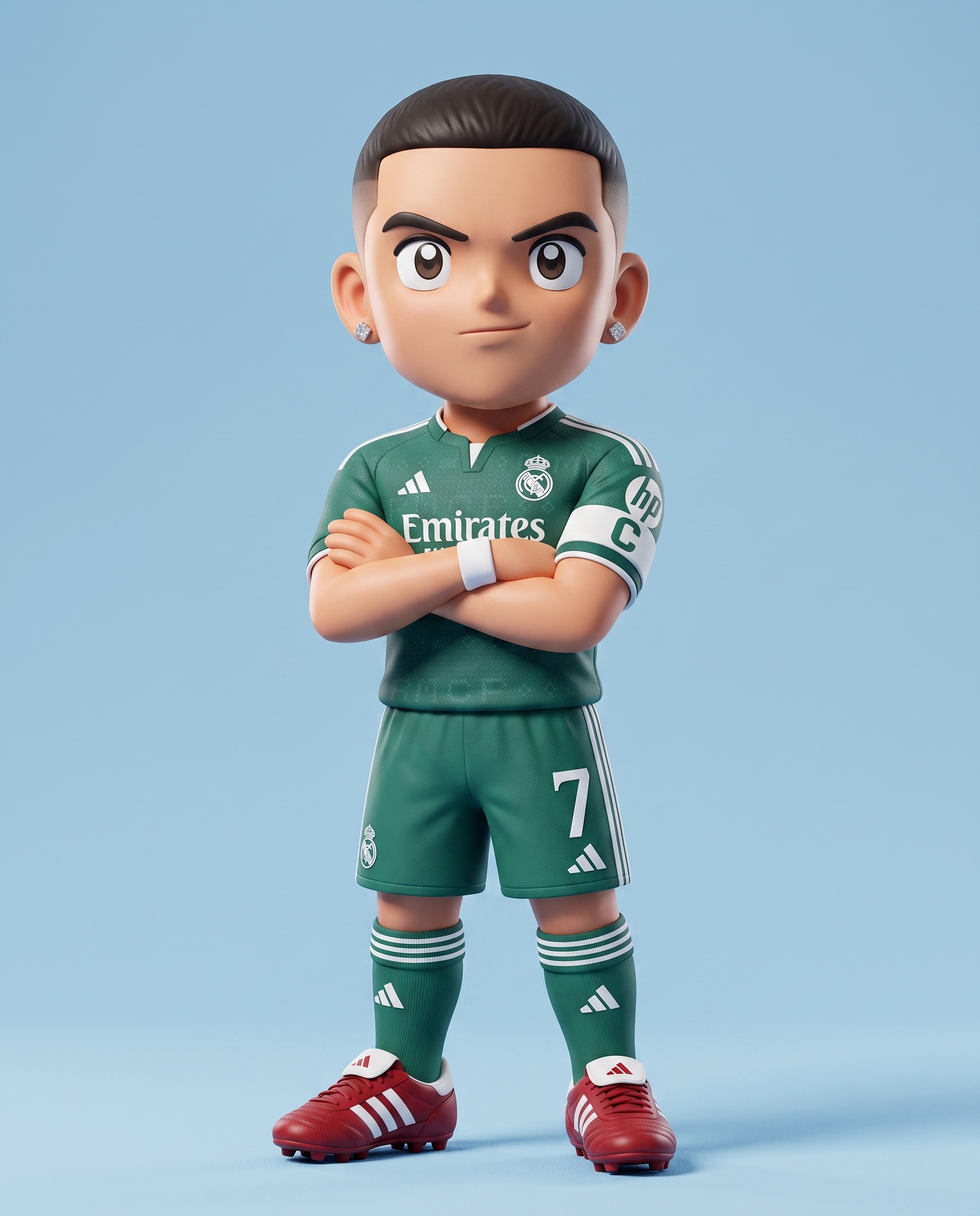 Chibi Oliver Atom Real Madrid Collector Figurine