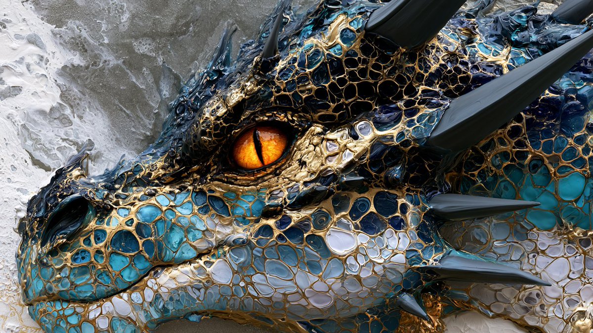 Impasto Fluid Dragon Profile